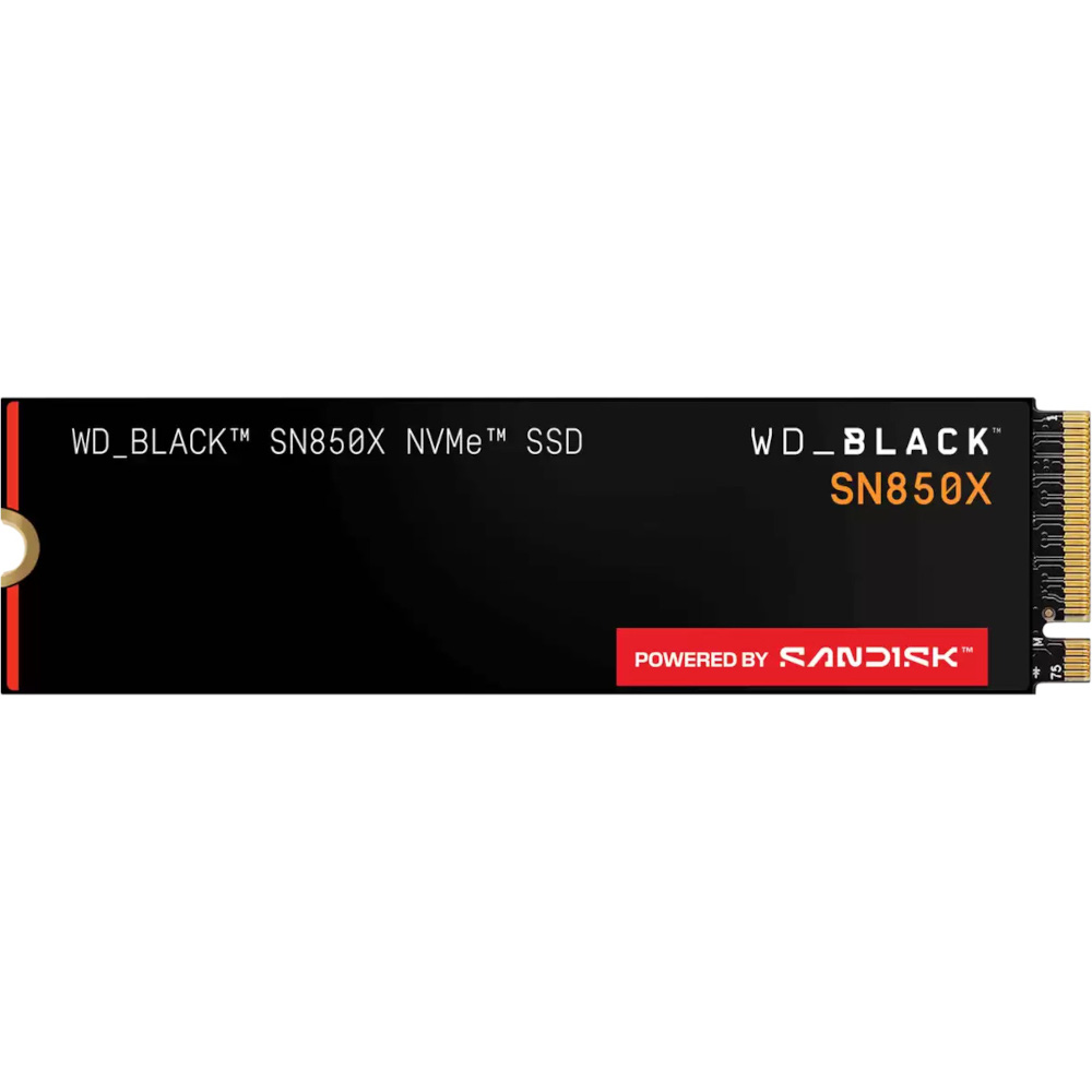 Жорсткий диск SSD WD Black 4 Tb SN850X NVMe  WDS400T2X0E 4Tb Black SN850X N