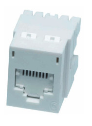 Модуль Molex DG+ RJ45 UTP, Cat 6, білий KSJ-00018-02