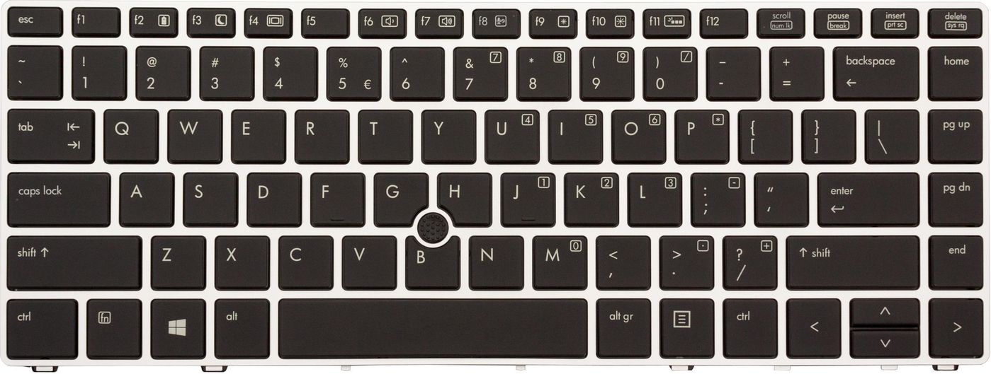 KEYBOARD BACKLIT EURO