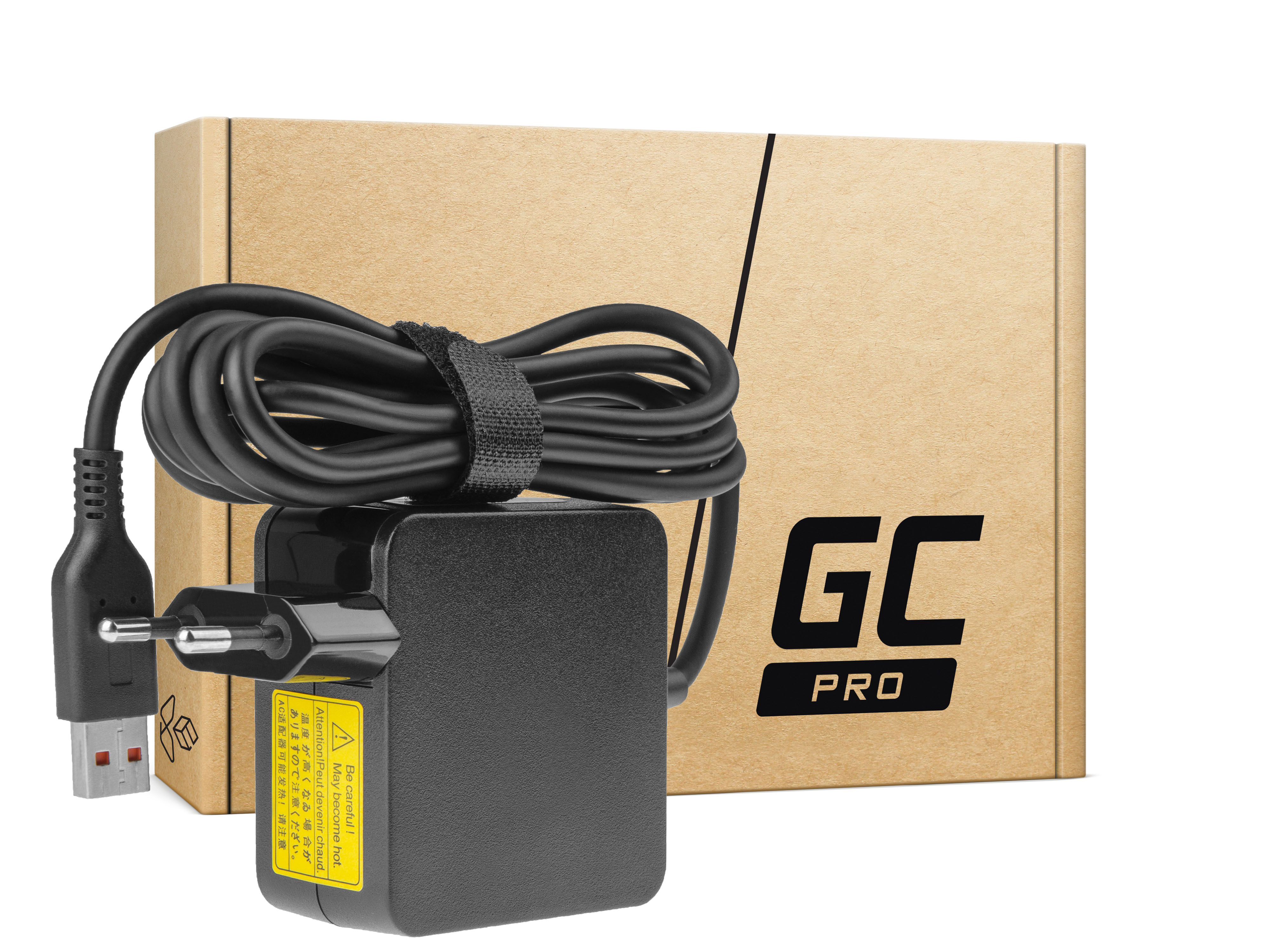 Charger / AC Adapter Green Cell PRO 20V 3.25A 65W for Lenovo Yoga 4 Pro 700-14ISK 900-13ISK 900-13ISK2