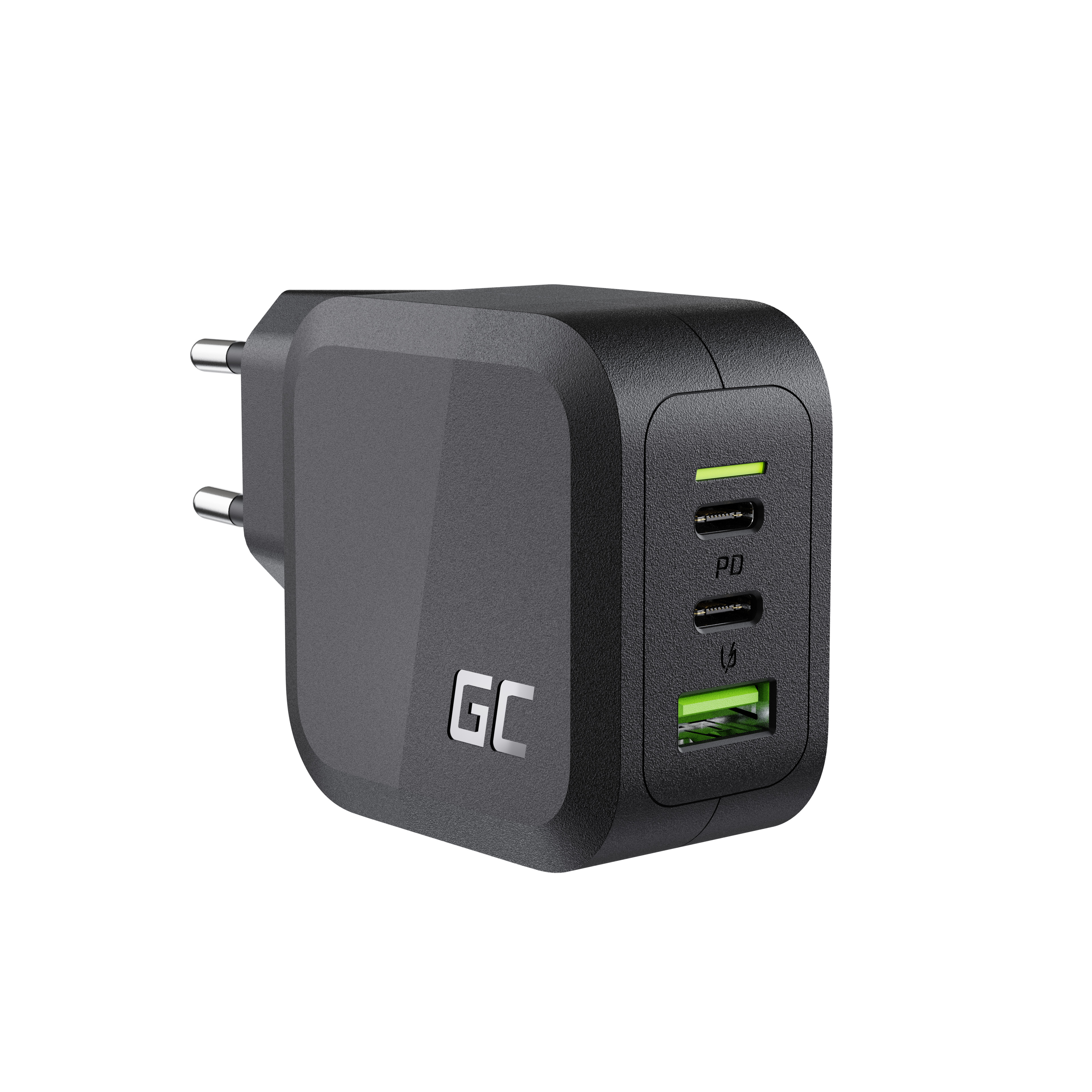 Charger Green Cell GC PowerGaN 65W Charger, black, CHARGC08