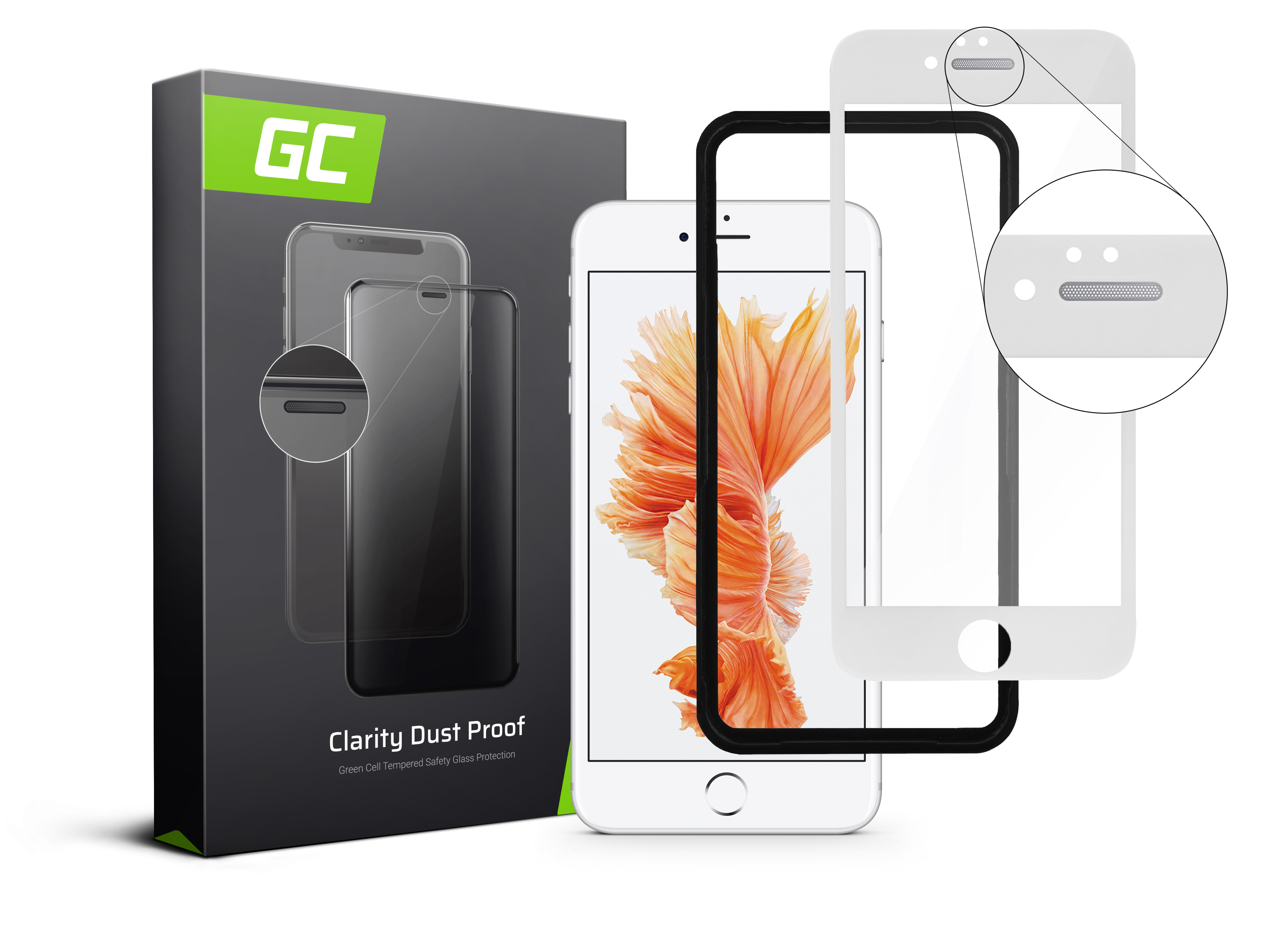 Screen Protector Dust Proof GC Clarity for Apple iPhone 6/6S