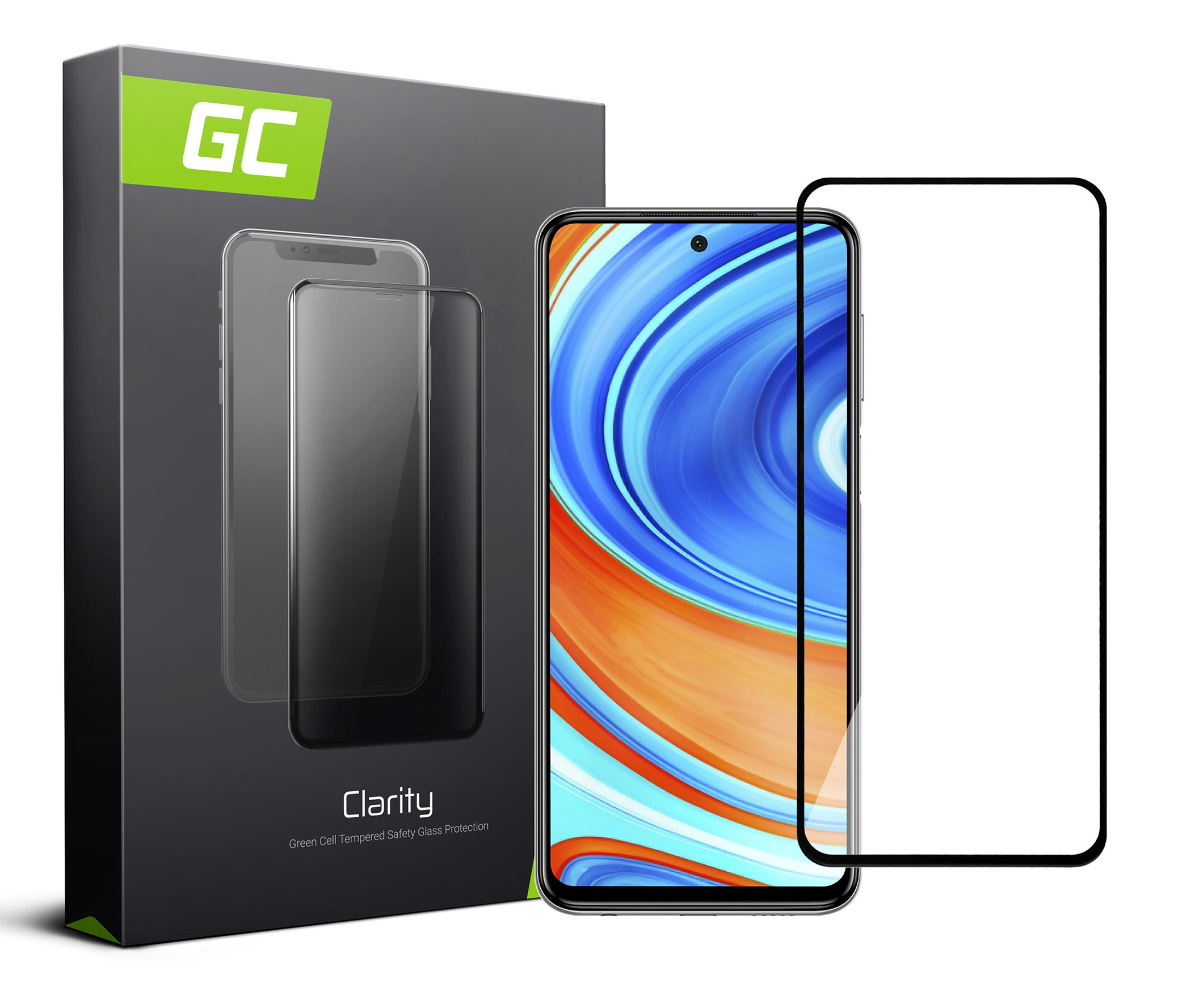 Tempered glass GC Clarity quick protection for Xiaomi Redmi Note 9 Pro