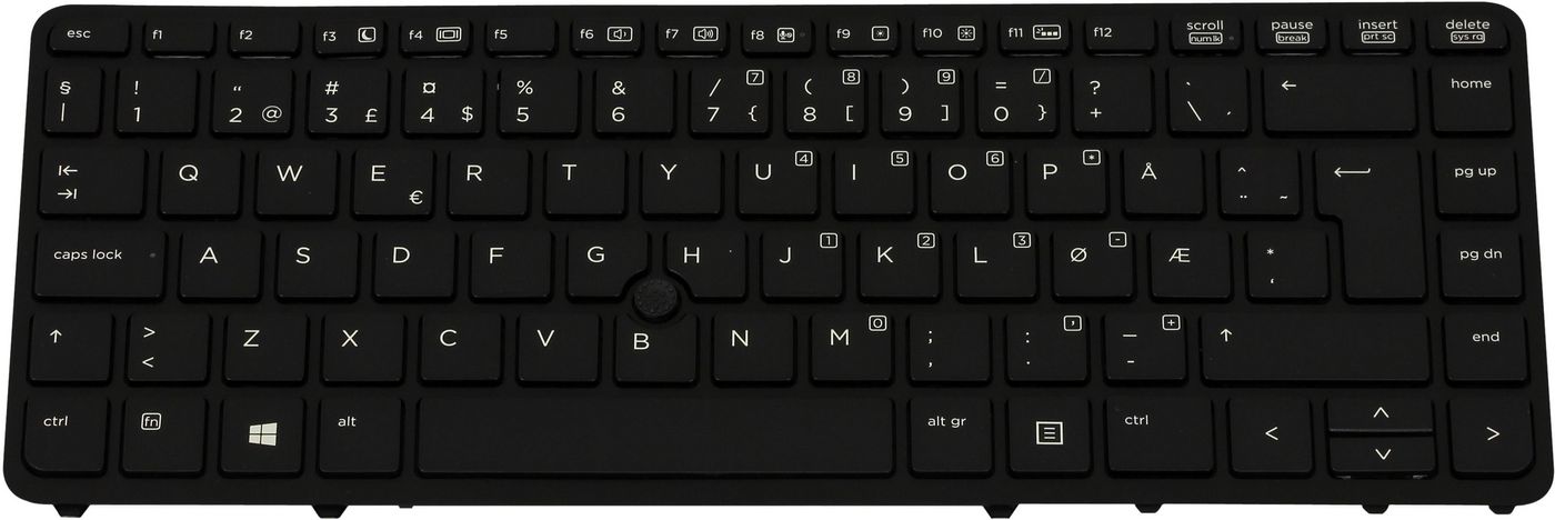 HP Keyboard BL W/PT STICK-NOR
