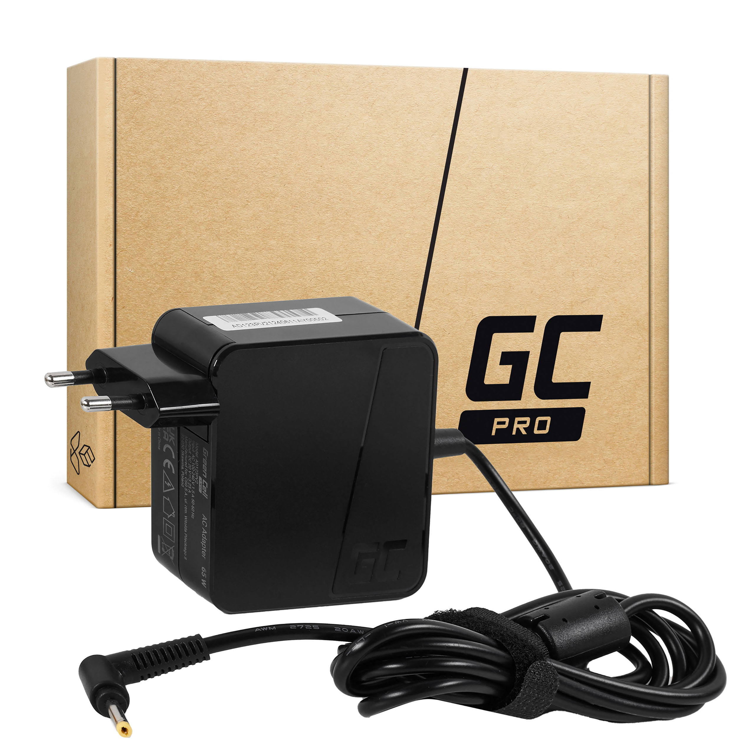 Zasilacz Ładowarka Green Cell PRO 20V 3.25A 65W do Lenovo IdeaPad 3, IdeaPad 5, 320-15 510-15 S145-14 S145-15 S340-14 S540-14