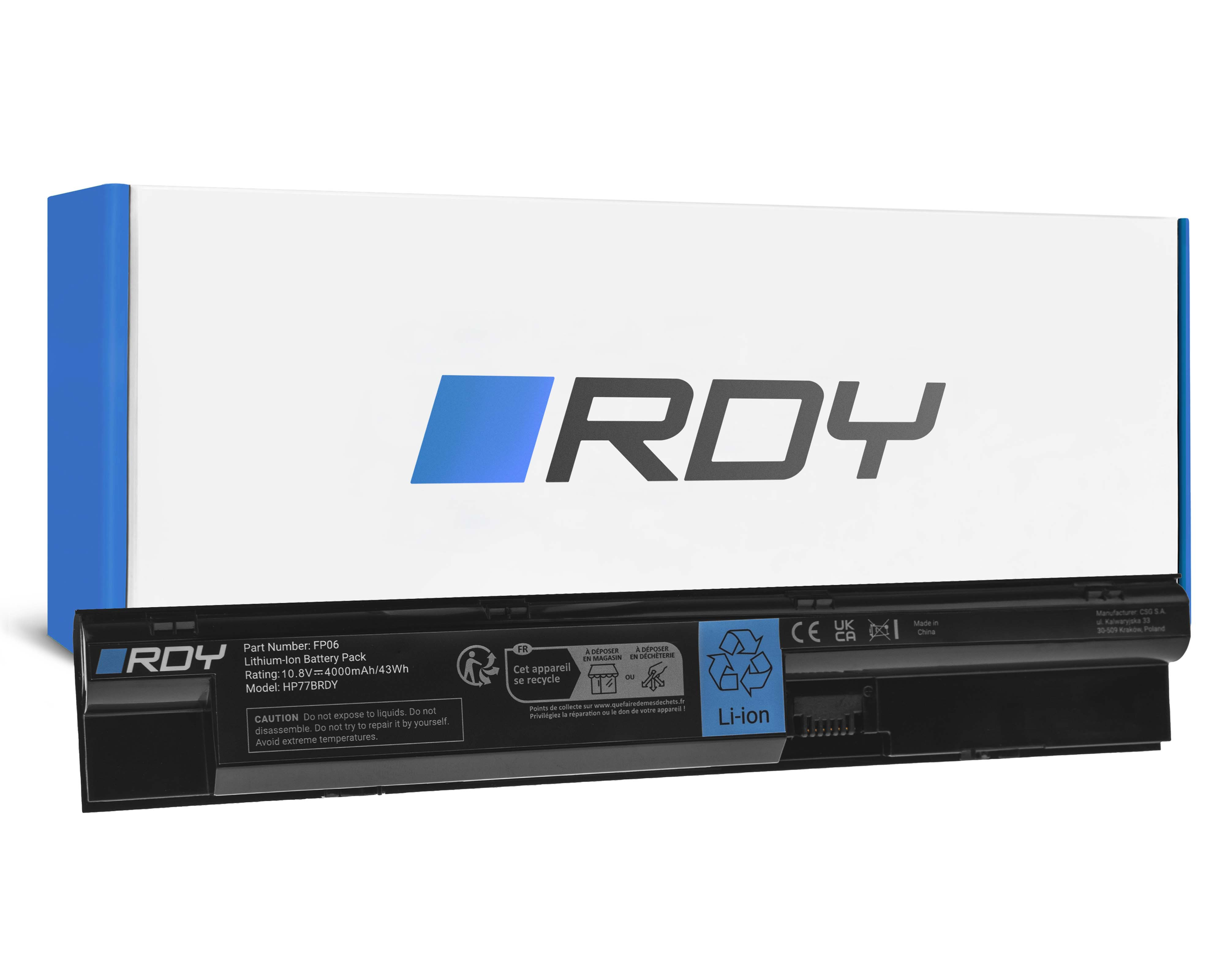 Battery RDY FP06 FP06XL FP09 708457-001 to HP ProBook 440 G0 G1 445 G0 G1 450 G0 G1