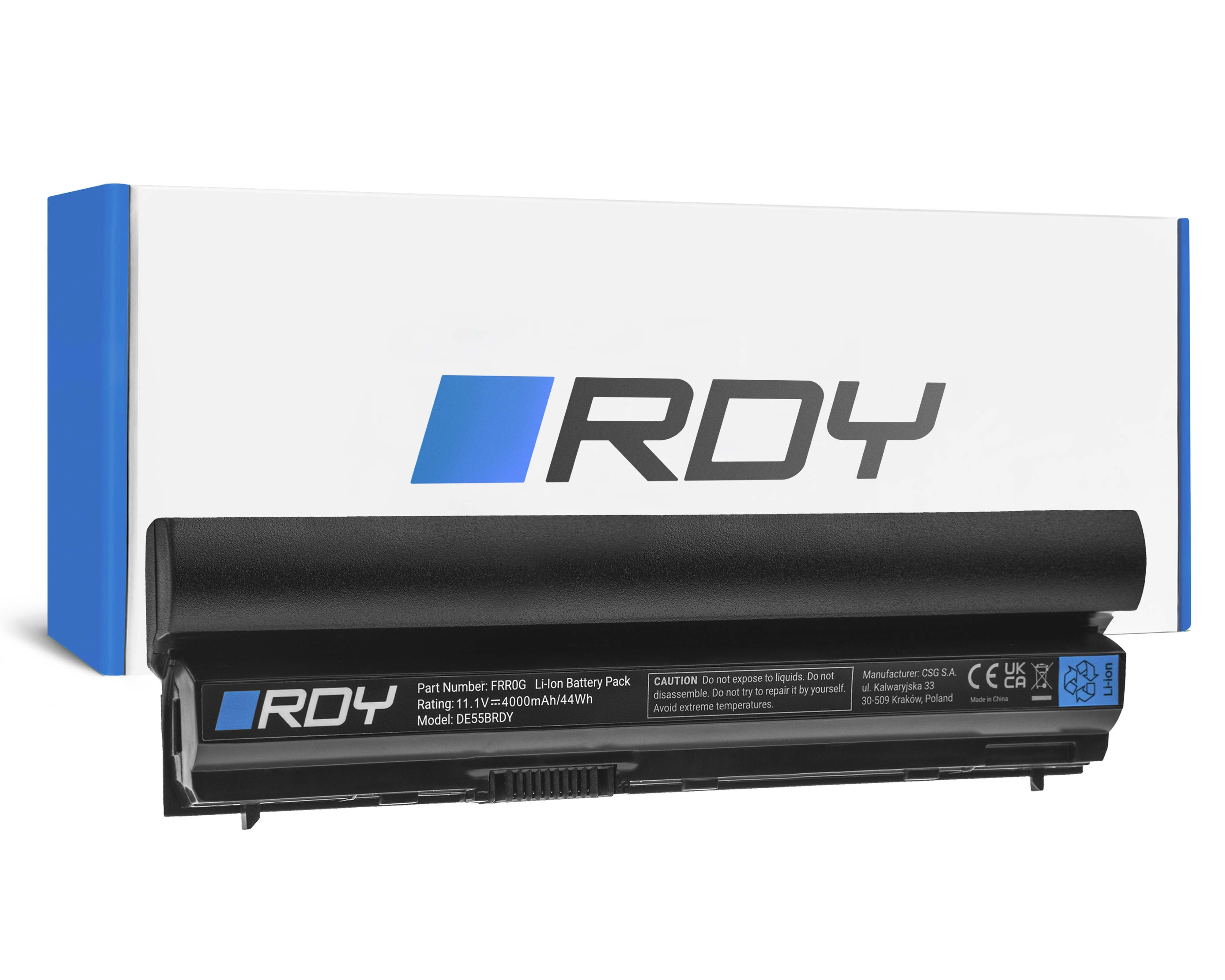 Battery RDY FRR0G RFJMW to Dell Latitude E6220 E6230 E6320 E6330