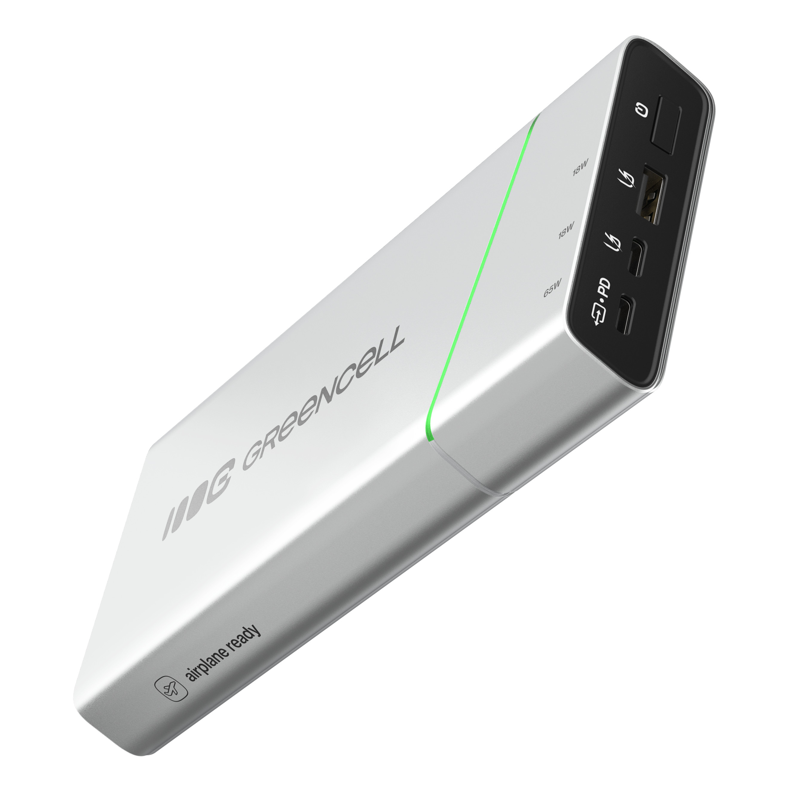 Powerbank Greencell PowerPlay Pro 20800mAh 65W – fast charging, PD, Ultra Charge, made in Poland