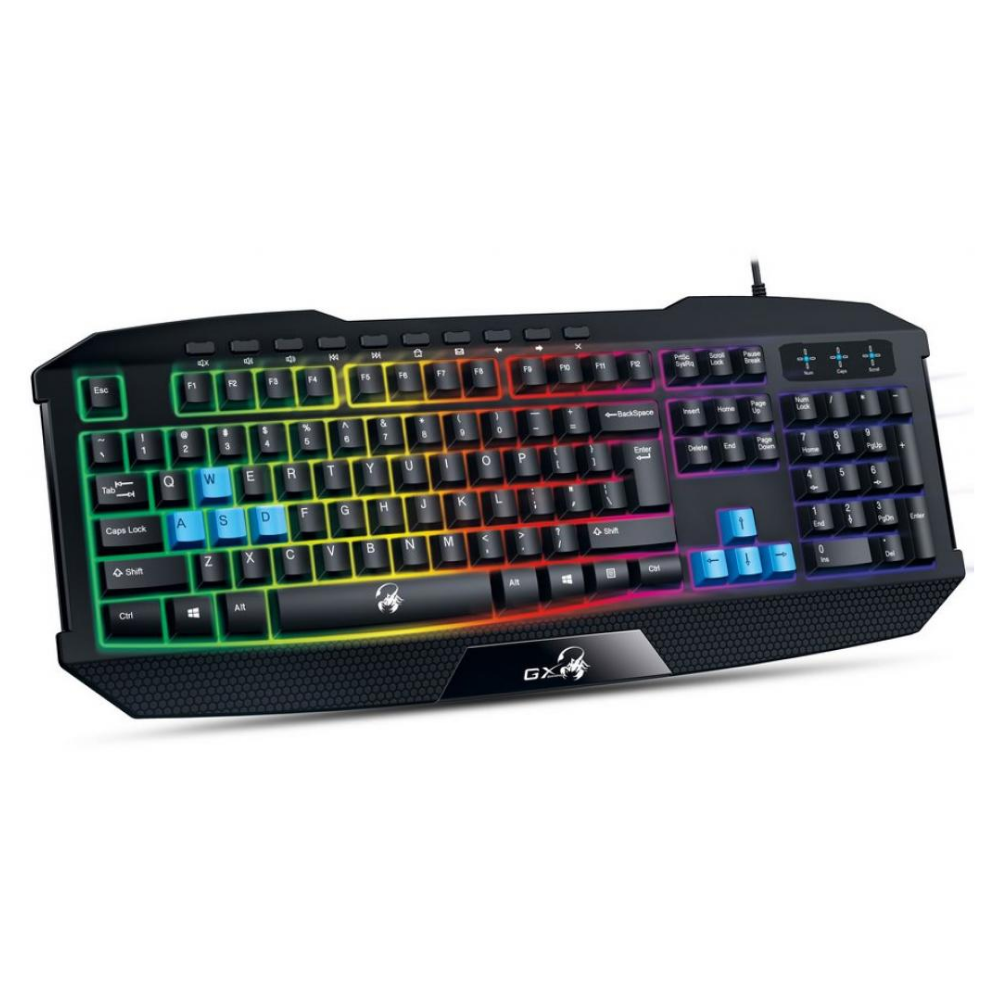 клавiатура дротова USB Black Scorpion K215