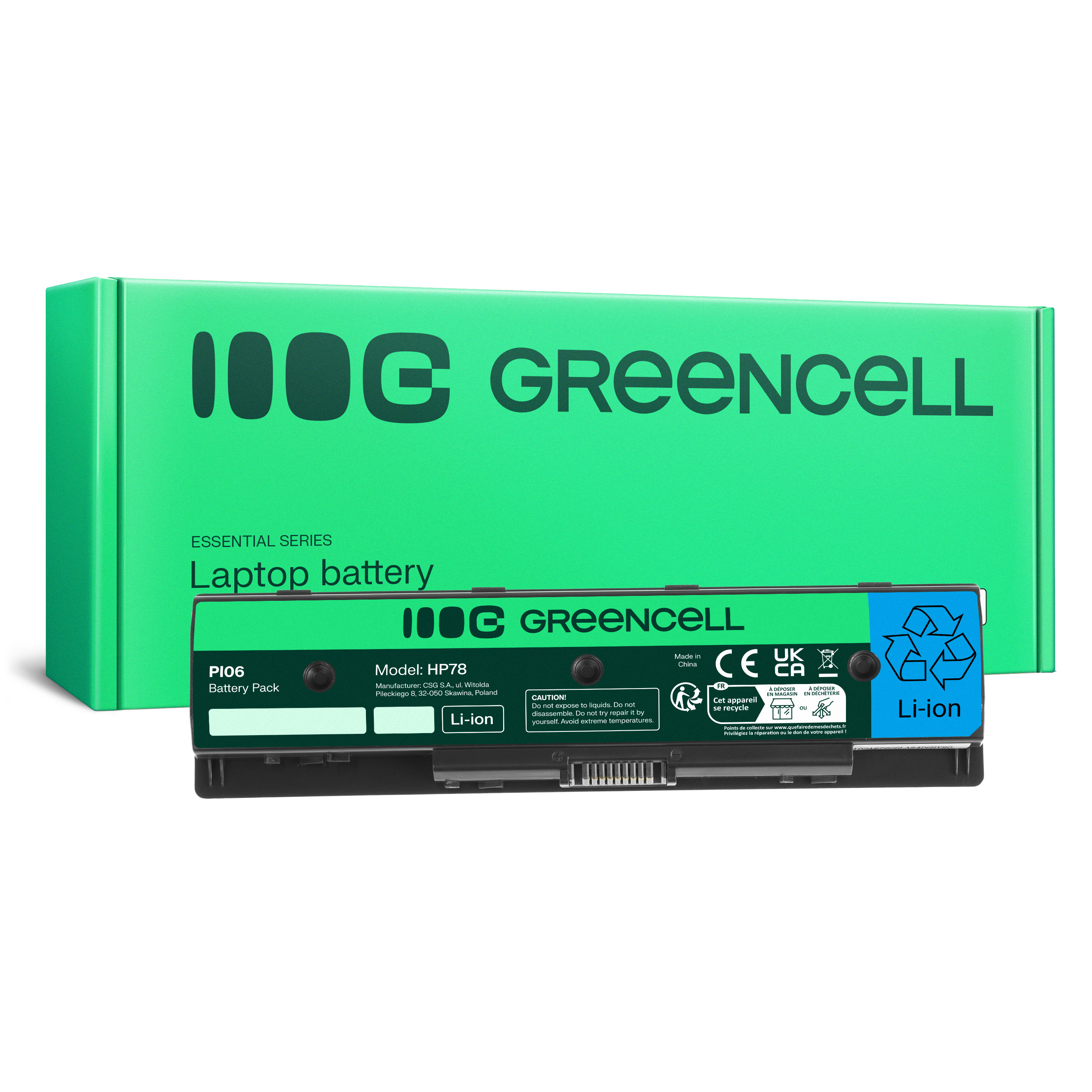 Green Cell Battery PI06 PI06XL for HP Pavilion 15 17 Envy 15 17 M7