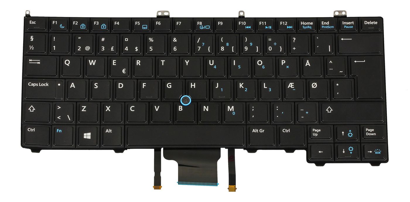 Keyboard, Danish, 84 Keys,