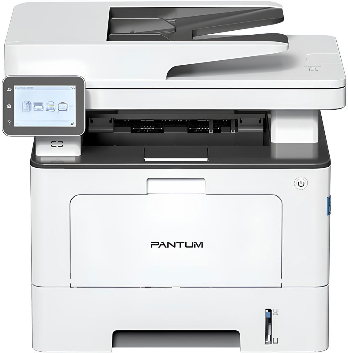 БФП А4 Pantum BM5110ADW (40 стор/хв, 1200x1200dpi, duplex, Wi-Fi, ADF, Ethernet, touchscreen, білий)