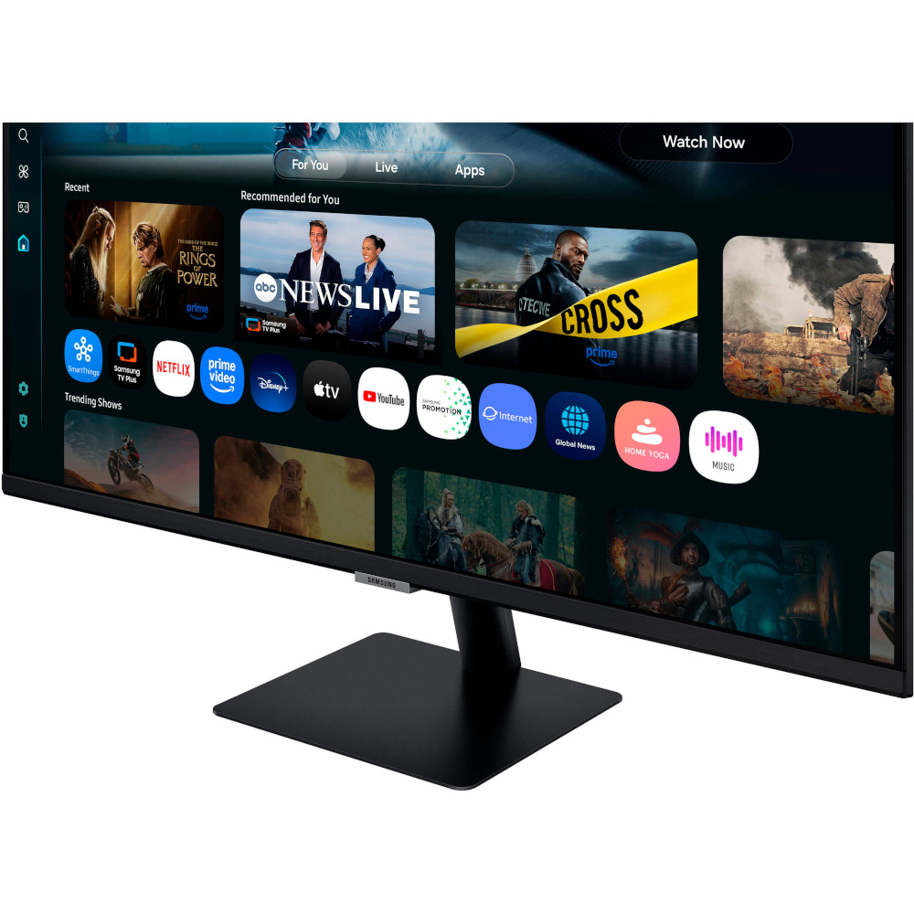 Монітор 4K SMART VA 32",3840*2160,60 Гц,USB-C,чорн ого кольору  LS32FM702UZXUA