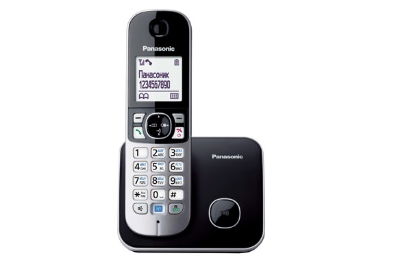 Радіотелефон DECT (чорний) KX-TG6811UAB
