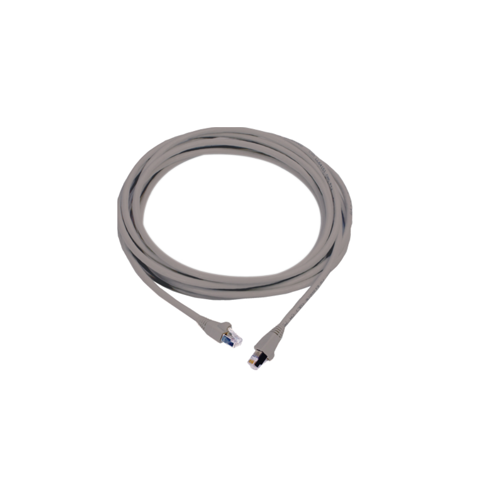 Патч-корд RJ45, SFTP 6A, 1.0м, LSZH,сірий PCD-07000-0E
