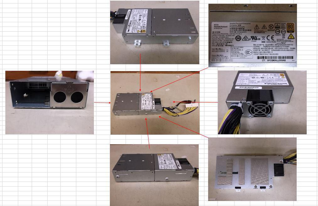 Two-bay  power supply cage