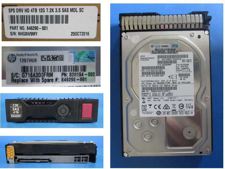 HDD 4TB 12G 7.2K 3.5