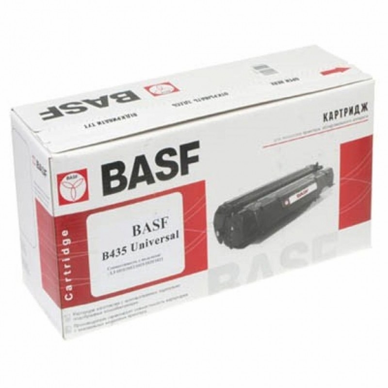 Картридж тонер BASF для HP LaserJet P1005/1102, Canon 712 CB435A/CB436A/CE285A Black (BASF-KT-CB435A)