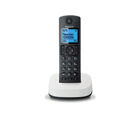 Радіотелефон (біло-чорний) KX-TGC310UC2