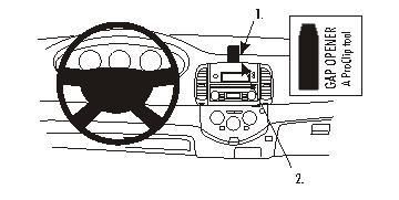 Proclip for Nissan Micra 