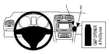 ProClip for Volkswagen Golf 
