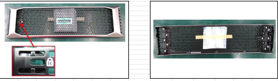 HPE 2U Front Bezel