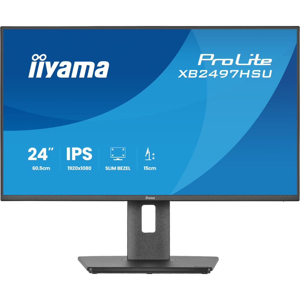 23.8" 16:9 IPS РК монітор, 1920х1080, 4 мс (GtG),  120 Гц, 350 кд/м2, Adaptive Sync, 1xHDMI 1.4/1xDP  XB2497HSU-B1