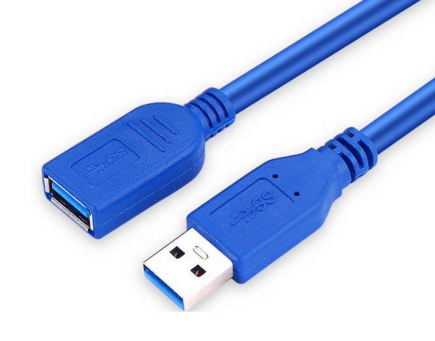 Кабель USB 3.0 AM-AF (продовжувач), 1.5 м, синій