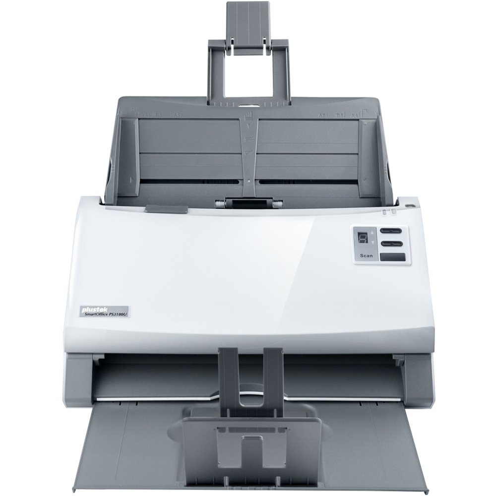 Сканер А4 Plustek SmartOffice PS3180U (600dpi 48bit LED DADF 80стор/хв протяжний потоковий)