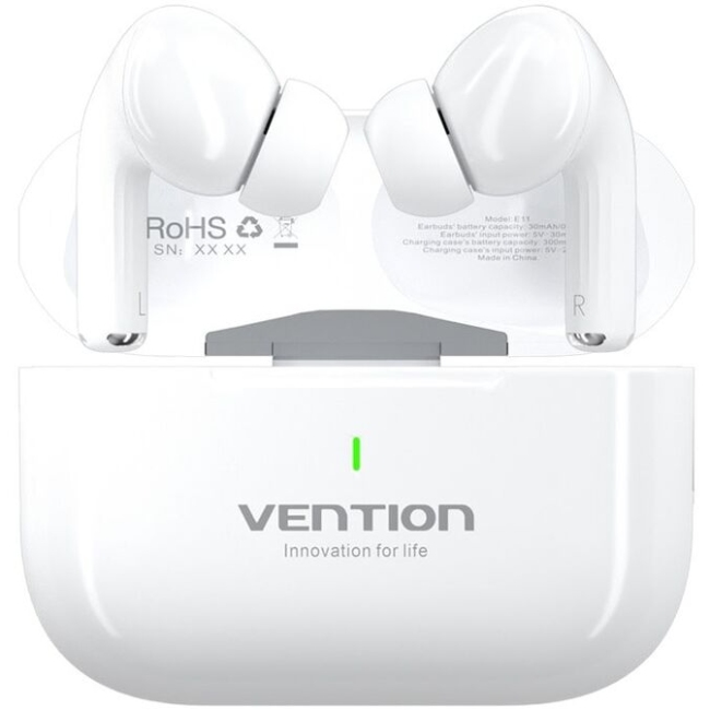 Навушники TWS Vention Elf Earbuds ECHO LITE E11 White