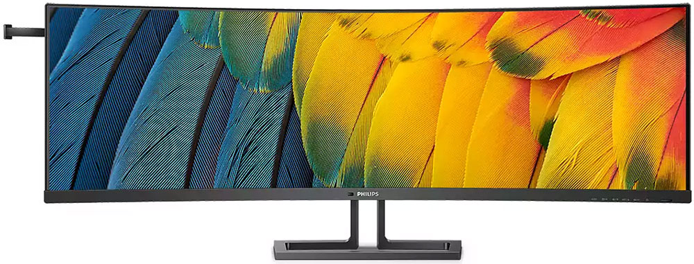 TFT 44,5" Philips 45B1U6900C, Dual QHD, VA, вигн., 2xHDMI, DP, USB-C, RJ-45, USB-hub, HAS, кол