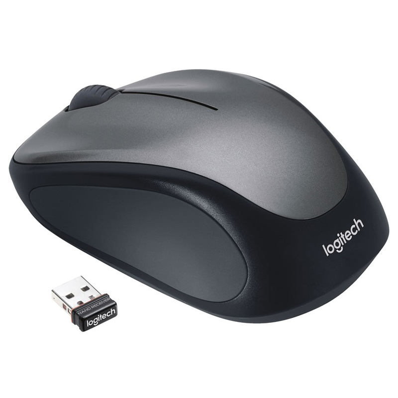 Миша бездротова M235, сіра Logitech (910-002201)
