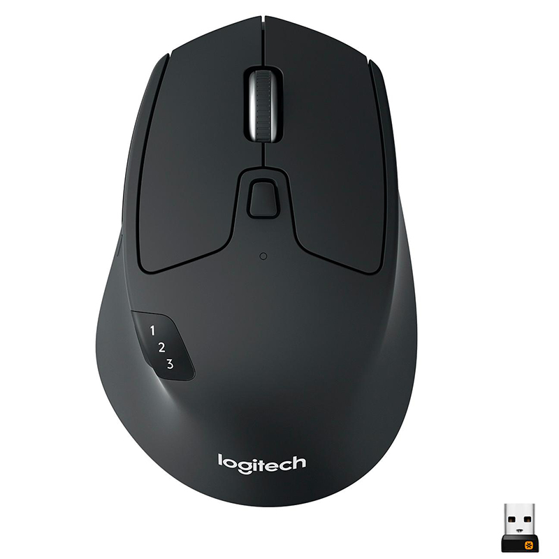Миша бездротова M720 Triathlon, чорна Logitech (910-004791)