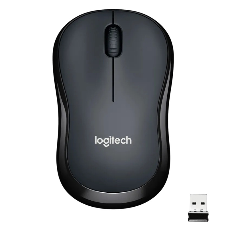 Миша бездротова M220 Silent, сіра Logitech (910-004878)