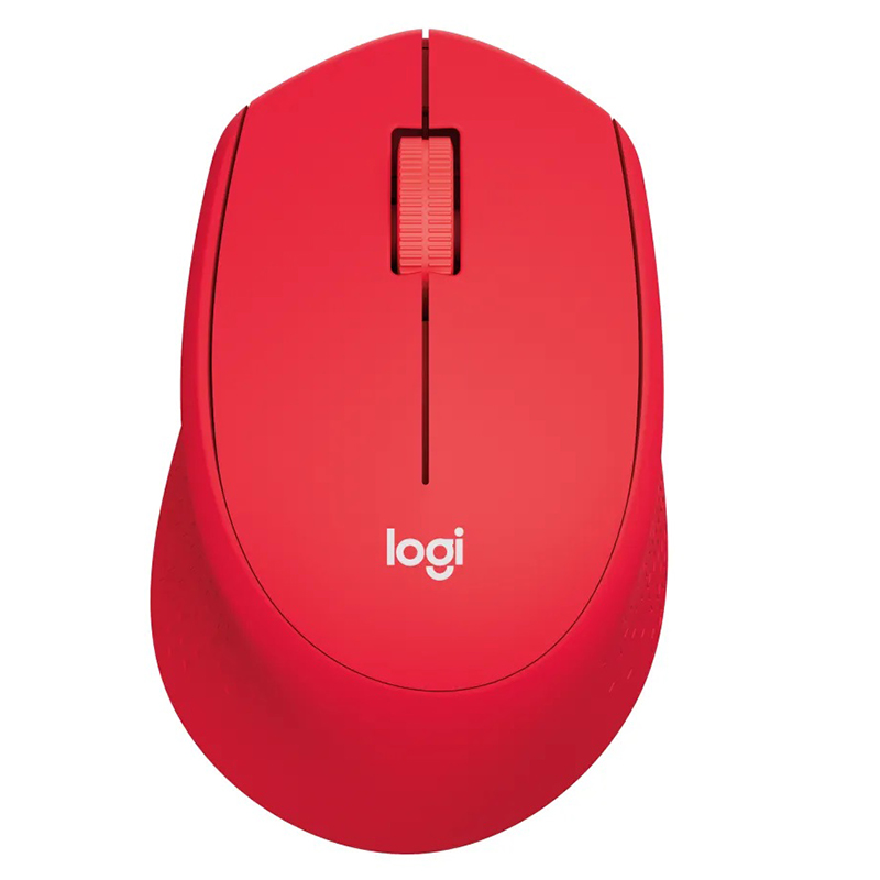 Миша бездротова M330 Silent Plus, червона Logitech (910-004911)