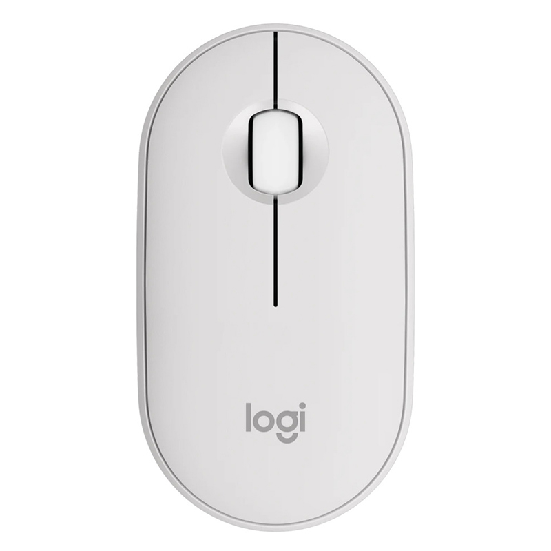 Миша бездротова M350s Pebble, біла Logitech (910-007013)