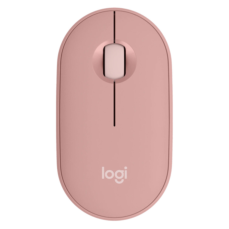Миша бездротова M350s Pebble, рожева Logitech (910-007014)