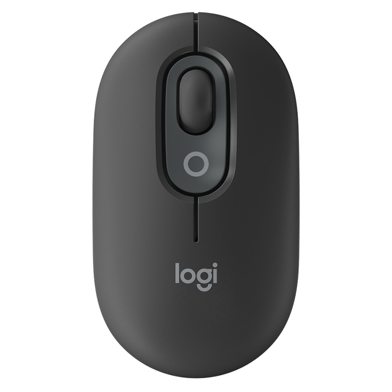 Миша бездротова POP with Emoji, графітова Logitech (910-007412)