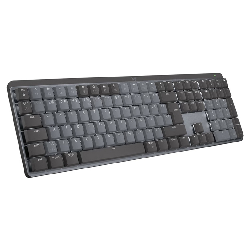 Клавіатура бездротова механічна MX Illuminated Performance, графітова Logitech (920-010757)