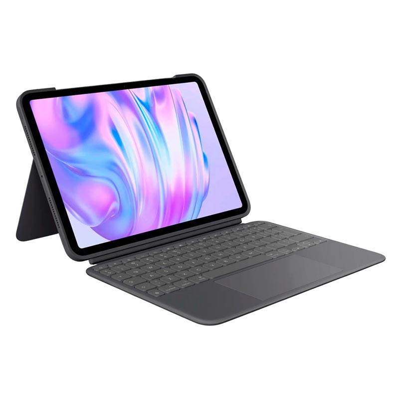 Клавіатура-чохол Combo Touch для iPad Pro 11" (M4), US, графітова Logitech (920-012831)