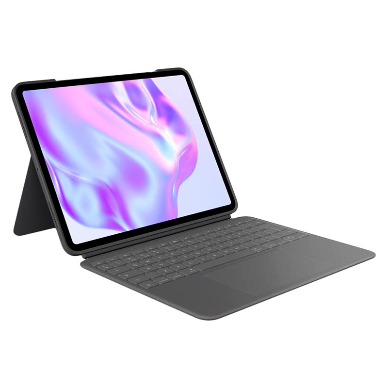 Клавіатура-чохол Combo Touch для iPad Pro 13" (M4), US, графітова Logitech (920-012833)