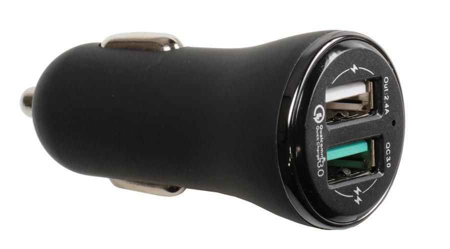 Cig-plug adapter Dual USB 