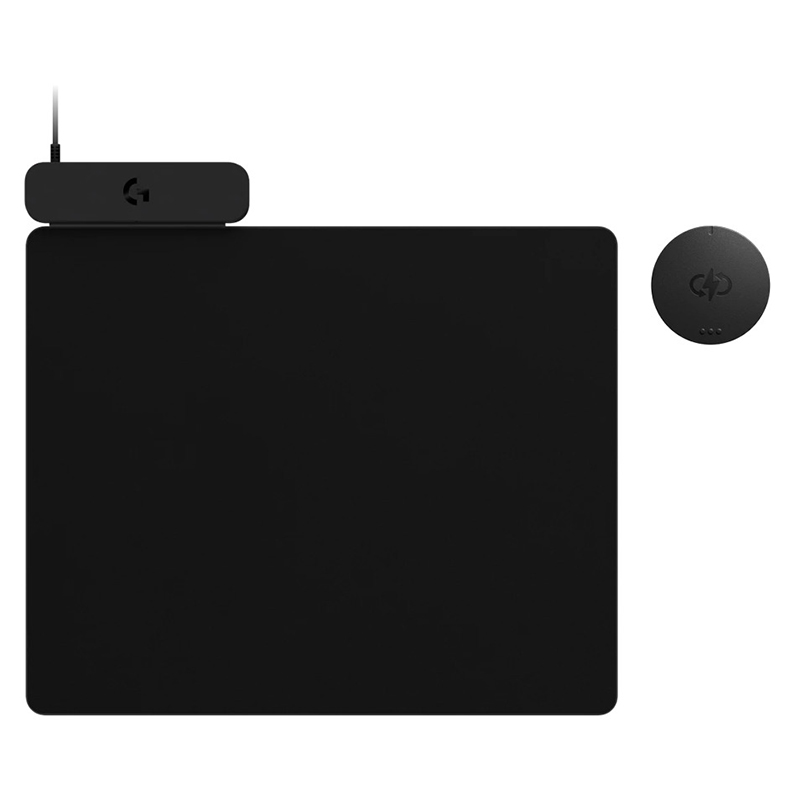 Килимок для миші G PowerPlay 2 Charging System, чорний Logitech (947-000003)