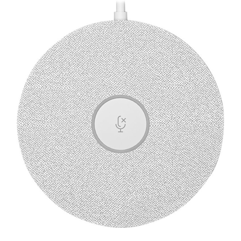 Мікрофон USB Rally Mic Pod, білий Logitech (952-000038)