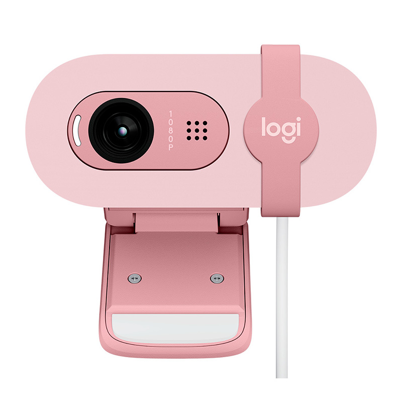 Веб-камера Brio 100, рожева Logitech (960-001623)