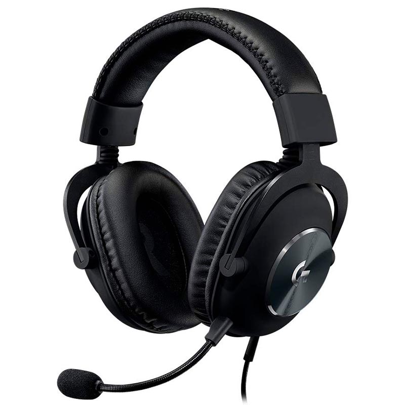 Гарнітура дротова ігрова G Pro Х, чорна Logitech (981-000818)