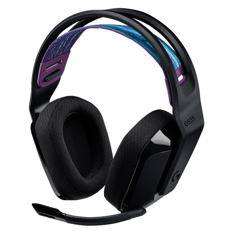 Гарнітура бездротова ігрова G535 Lightspeed, чорна Logitech (981-000972)