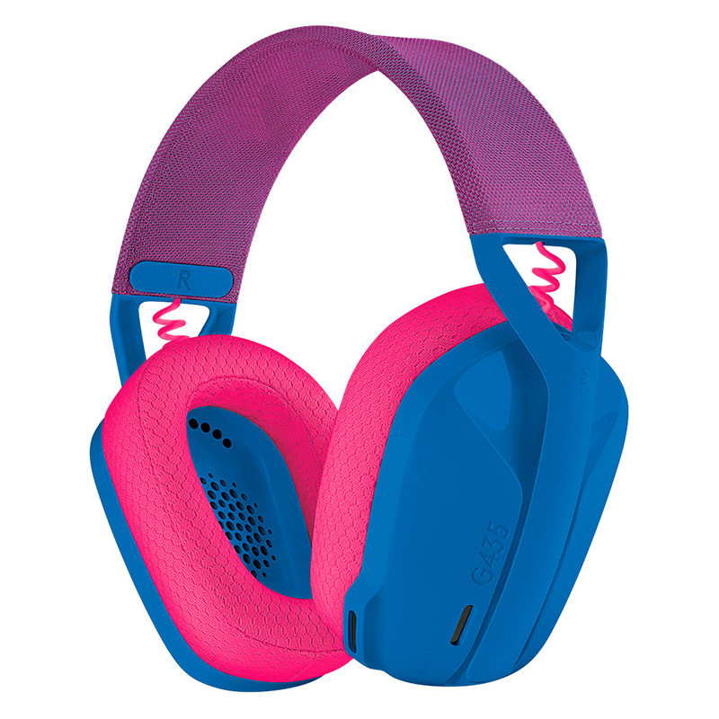 Гарнітура бездротова ігрова G435 Lightspeed, синя Logitech (981-001062)
