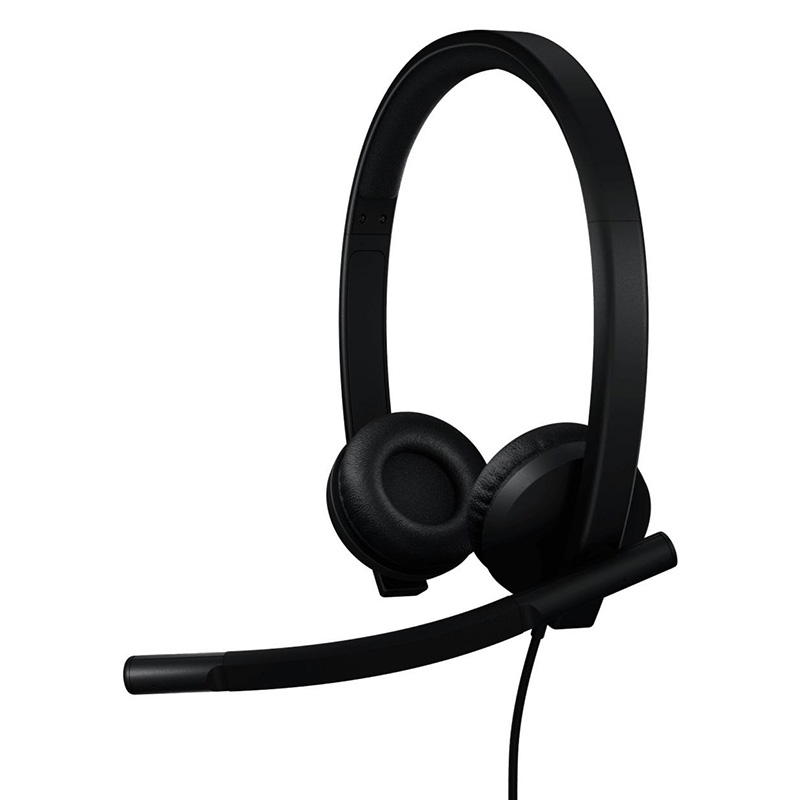 Гарнітура USB-A H570e Corded Stereo Teams, чорна Logitech (981-001430)