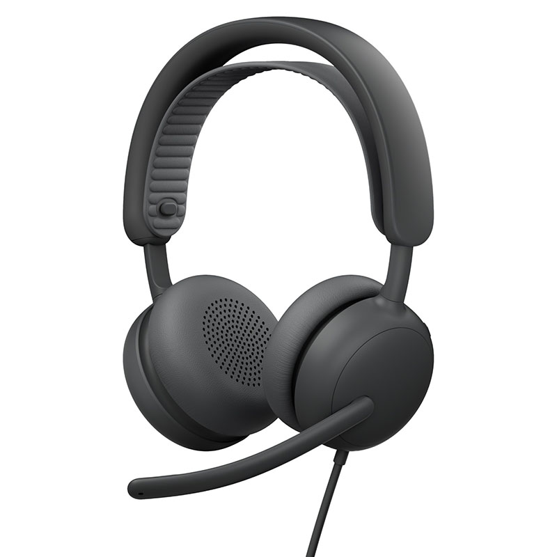 Гарнитура проводная Zone Wired 2, графитовая Logitech (981-001619)
